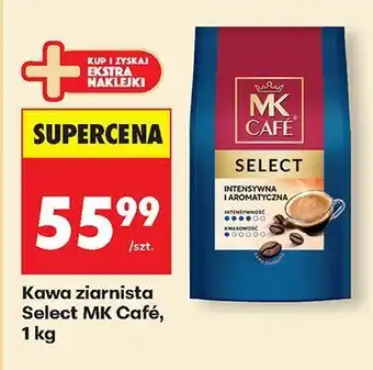 Biedronka Kawa ziarnista Select 1 kg MK Café oferta