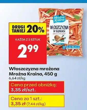 Biedronka Włoszczyzna mrożona Mroźna Kraina oferta