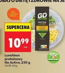 Biedronka Lunchbox proteinowy Go Active oferta