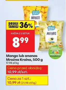 Biedronka Mango mrożone Mroźna Kraina oferta