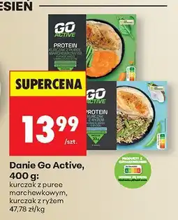 Biedronka Danie kurczak z ryżem Go Active oferta