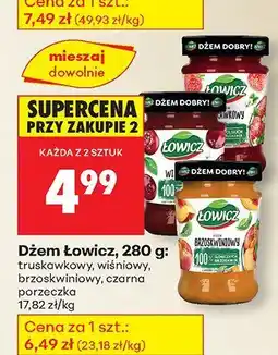 Biedronka Dżem truskawkowy Łowicz oferta