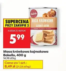 Biedronka Masa krówkowa kajmakowa Bakello oferta