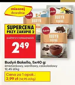 Biedronka Budyń śmietankowy Bakello oferta