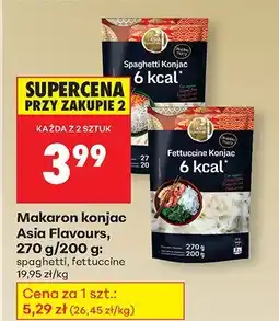 Biedronka Makaron konjac spaghetti Asia Flavours oferta