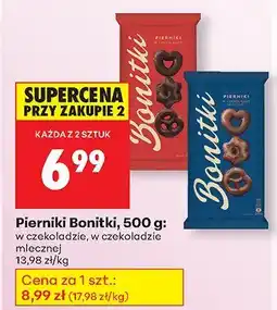 Biedronka Pierniki w czekoladzie Bonitki oferta