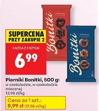 Biedronka Pierniki w czekoladzie Bonitki oferta
