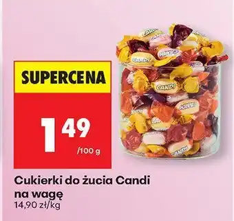 Biedronka Cukierki do żucia na wagę Candi oferta