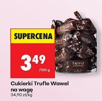 Biedronka Cukierki Trufle na wagę Wawel oferta