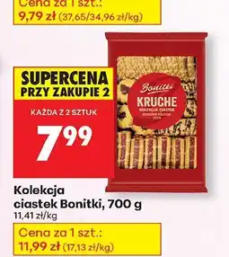 Biedronka Kolekcja ciastek 700 g Bonitki oferta