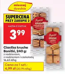 Biedronka Ciastka kruche z nadzieniem Bonitki oferta