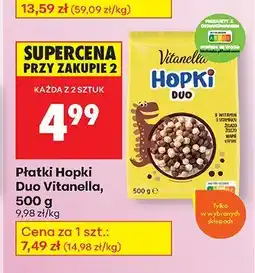 Biedronka Płatki Hopki Duo Vitanella oferta