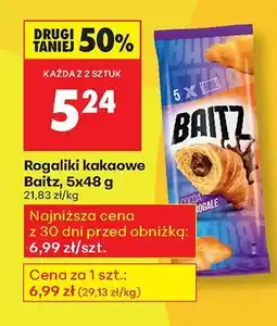 Biedronka Rogaliki kakaowe Baitz 5 szt. Bahlsen oferta