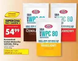 Biedronka Koncentrat białka WPC80 czekolada Mlekovita oferta