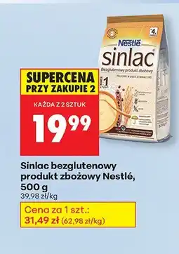 Biedronka Kaszka Sinlac bezglutenowy produkt zbożowy Nestlé oferta
