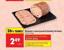 Biedronka Rolada z warzywami Madej Wróbel oferta