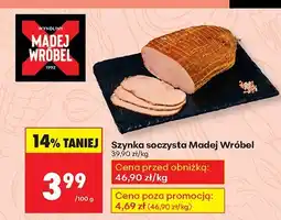 Biedronka Szynka soczysta Madej Wróbel oferta