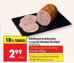 Biedronka Kiełbasa królewska z szynki Madej Wróbel oferta