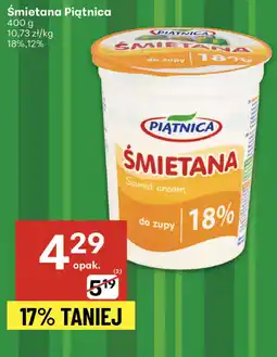 Delikatesy Centrum Śmietana Piątnica 18% oferta
