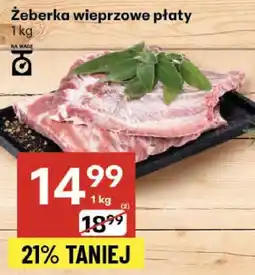 Delikatesy Centrum Mięso Żeberka wieprzowe płaty Delikatesy Centrum oferta