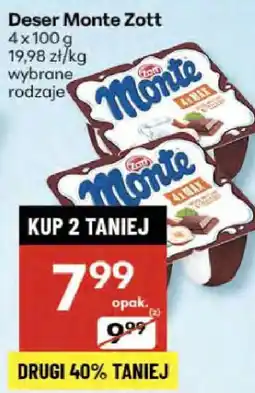 Delikatesy Centrum Deser Monte Zott oferta