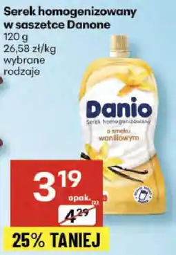 Delikatesy Centrum Serek homogenizowany w waniliowy Danio Danone oferta