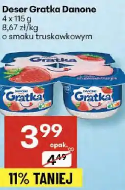 Delikatesy Centrum Deser Gratka Danone truskawkowy oferta