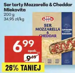 Delikatesy Centrum Ser tarty Mozzarella & Cheddar Mlekovita oferta