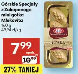 Delikatesy Centrum Ser Górskie Specjały z Zakopanego mini gołka Mlekovita oferta