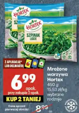 Delikatesy Centrum Szpinak mrożony Hortex oferta