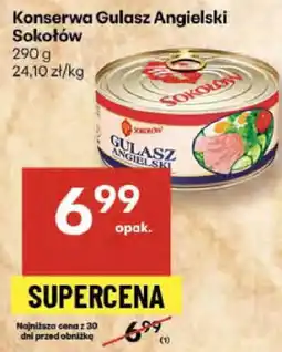 Delikatesy Centrum Konserwa Gulasz Angielski Sokołów oferta