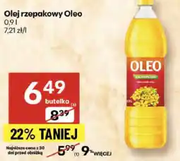 Delikatesy Centrum Olej rzepakowy Oleo oferta