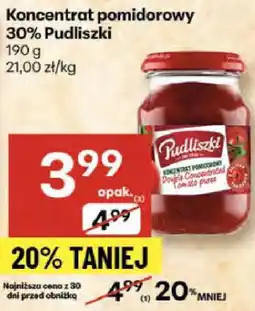 Delikatesy Centrum Koncentrat pomidorowy 30% Pudliszki oferta