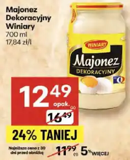 Delikatesy Centrum Majonez Dekoracyjny Winiary oferta