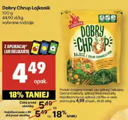 Delikatesy Centrum Chrupki Dobry Chrup Lajkonik oferta