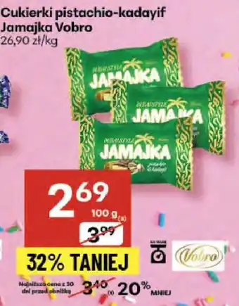 Delikatesy Centrum Cukierki pistachio-kadayif Jamajka Vobro oferta