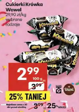Delikatesy Centrum Cukierki Krówka Wawel oferta