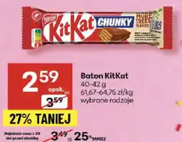 Delikatesy Centrum Baton KitKat oferta