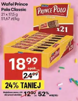 Delikatesy Centrum Wafel Prince Polo Classic oferta