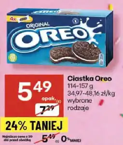 Delikatesy Centrum Ciastka Oreo oferta