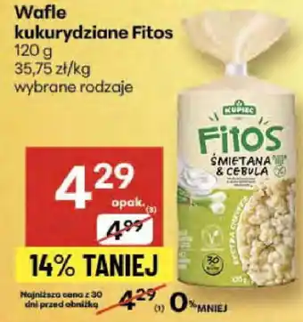 Delikatesy Centrum Wafle kukurydziane Fitos oferta