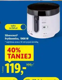 Lidl Silvercrest Frytkownica, 1900 W oferta
