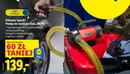 Lidl Ultimate Speed Pompa do wymiany oleju, 160 W oferta