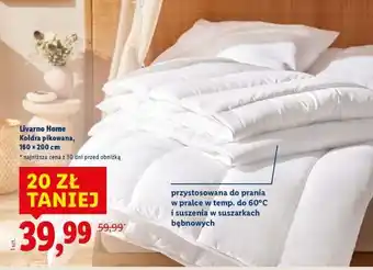 Lidl LIVARNO home Kołdra pikowana, 160 x 200 cm oferta