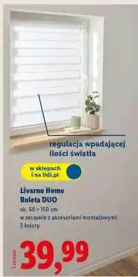 Lidl Livarno Home Roleta DUO oferta