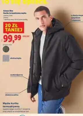 Lidl Esmara Men Kurtka termoaktywna męska oferta