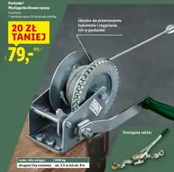 Lidl Parkside Wyciągarka linowa ręczna oferta