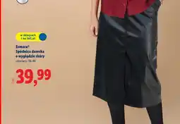Lidl Esmara Spódnica damska o wyglądzie skóry oferta
