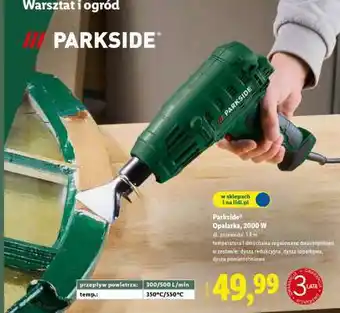 Lidl Parkside Opalarka 2000 W oferta