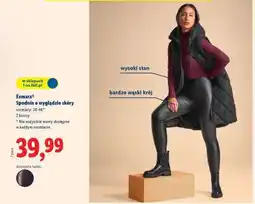 Lidl Esmara Spodnie o wyglądzie skóry oferta